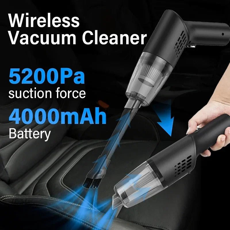 Rechargeable Electric Air Duster - Cordless Compressed Air Blower for Dust Cleaning, Ideal for Laptops and Computers